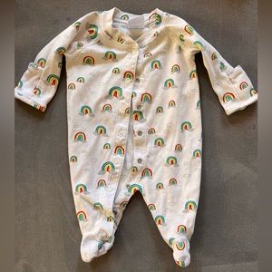 Hanna Andersson rainbow footie